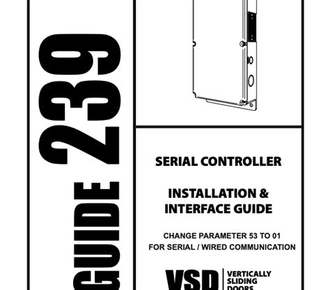 239 Serial Door Controller Guide Peelle