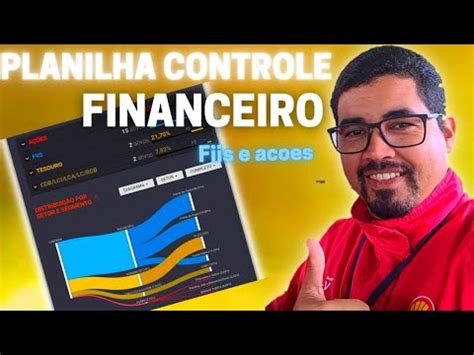 GRÁTIS PLANILHA de CONTROLE FINANCEIRO simples status invest YouTube