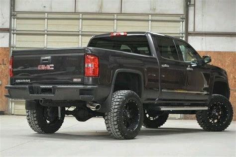 LIFTED 2015 GMC SIERRA 1500 ALL TERRAIN 4X4 CREW CAB PICKUP TRUCK ...