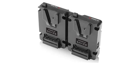 SHAPE Dual V Mount Hot Swap Mini Battery Plate Urban Cine