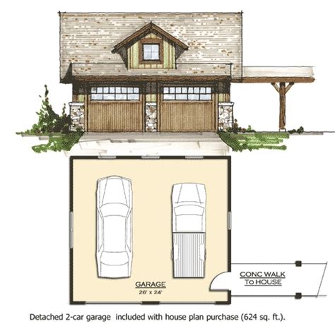 Fishing Cabin Floor Plans...Powerful Visual Appeal!