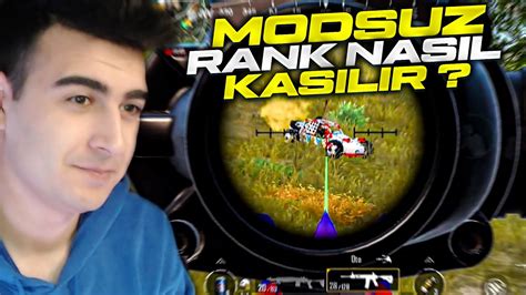 Modsuz Rank Nasil Kasilir Solo Tekl N Pubg Mob Le Rank Kasma