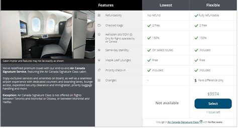 The Differences Between Air Canada Fare Classes Frugal Flyer