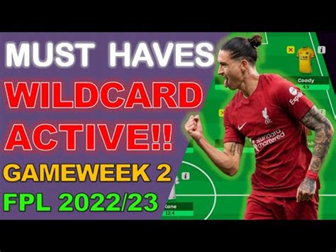 Fpl Gw Best Wildcard Team Transfer Plans Team Selection Best