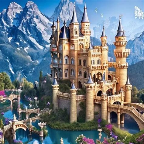 Fairy Tale Beautiful Palace