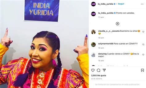 ¿quién Es Perla Yuridia Ruiz La Comediante Detrás De La India Yuridia