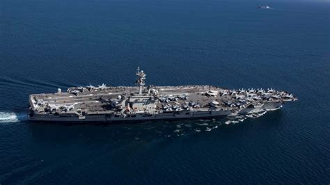 Us Warship Sails Near Manmade Chinese Controlled Isle