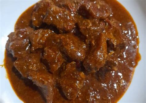 Resep Rendang bumbu instant oleh Sri Narti - Cookpad