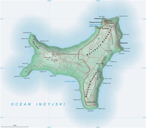 Christmas Island Map Christmas Island • Mappery