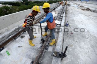 Proyek Pembangunan Light Rail Transit Depo Kelapa Gading Datatempo