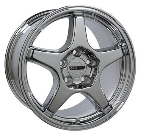 ZR Style Wheel Chrome GM 17 Inch 4 Wheel Package ZR Style Wheel