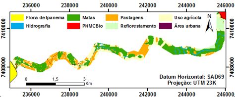 Mapa De Uso Do Solo E Cobertura Vegetal Do Ce Proposto Download Scientific Diagram