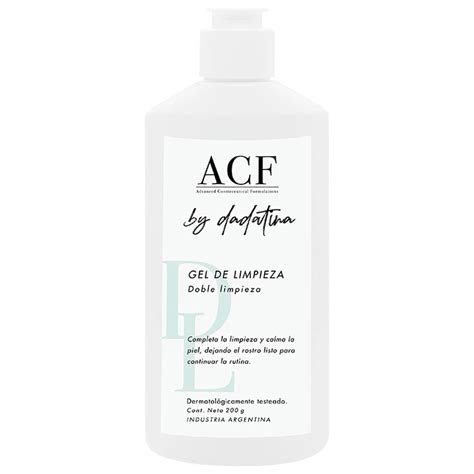 Acf By Dadatina Gel De Limpieza Doble Limpieza Farmacia Leloir Tu