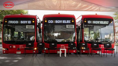 Marcas chinas están con todo BYD ya opera en el Metrobús de CDMX y en