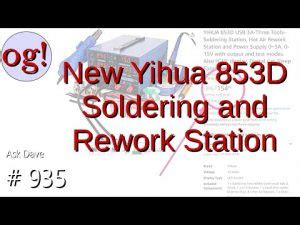 Yihua D Solder Rework Station Replaces Smoked Old Solder Station