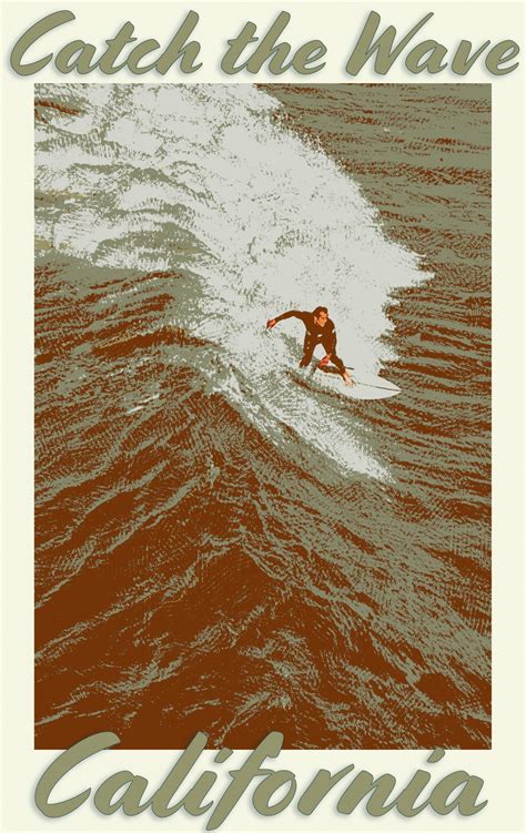 Surfing Poster Retro Style Free Stock Photo Public Domain Pictures