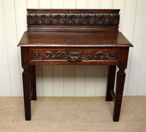 Carved Oak Green Man Hall Table At Stdibs