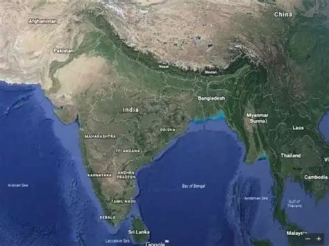 Map Of India Google - Maps of the World