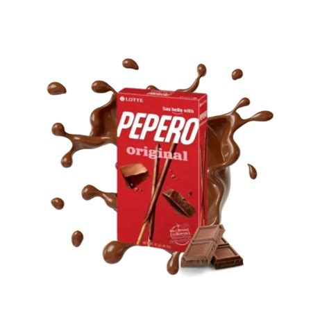 Biscoito Palito Pepero Original Chocolate Lotte G Shopee Brasil