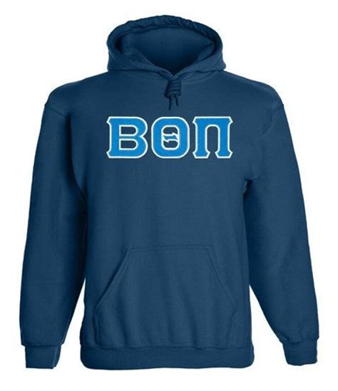 Beta Theta Pi 2 Day Ship Twill Hooded Sweatshirt Greek Gear