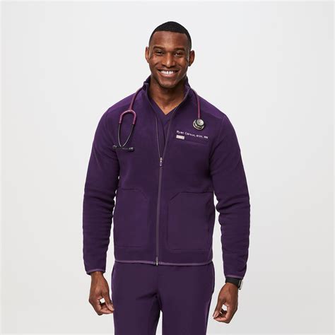 Mens Purple Jam Scrubs · Figs