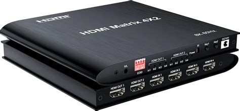 Matrice HDMI 4 entrées 2 sorties 8K 8K 4x2 HDMI 2 1 True Matrix