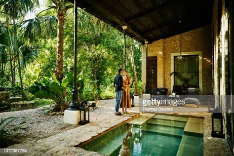 Couple Hot Tub Garden Photos And Premium High Res Pictures Getty Images