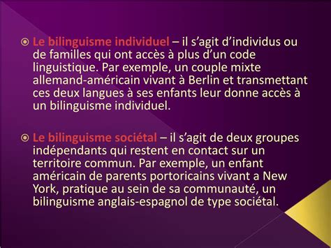 Ppt Propri T S Du Bilinguisme Et Du Multilinguisme Powerpoint