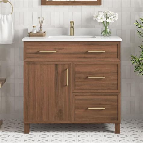 Modern Bathroom Vanities The Home Depot