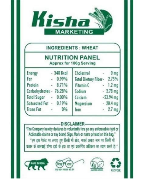 Indian Durum Wheat 50kg Kisha Suji Packaging Type Bag At Rs 1600 Bag