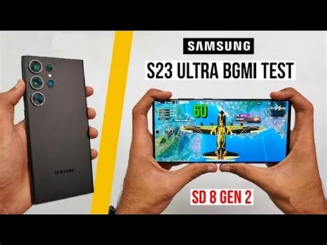 Samsung S23 Ultra PUBG Graphics Test BGMI Graphics Test YouTube