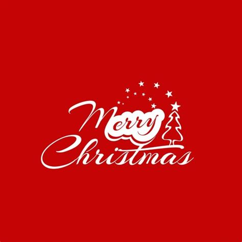 Fondo rojo de feliz navidad | Vector Gratis