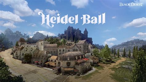 Black Desert Announces In Person Heidel Ball In French Village