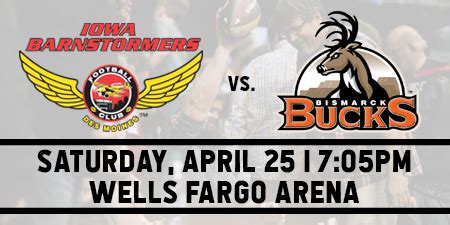 Official Website of the Iowa Barnstormers: Single Game Tickets