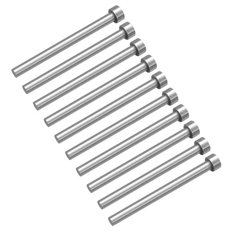 10pack Straight Ejector Pins 65mm 026 Dia Skd61 Round Tip Punch