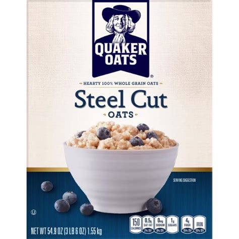 Quaker Steel Cut Oats SmartLabel