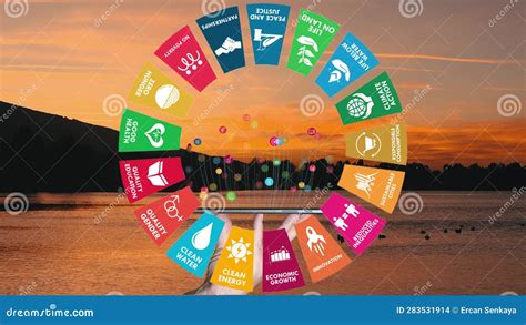 17 Global Goals Concept Earth Plexus Design Motion Graphic Animation