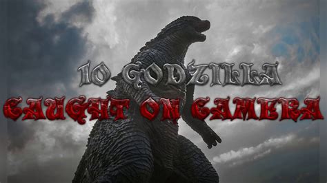 Best 10 Godzillas Caught On Camera And Spotted In Real Life Youtube