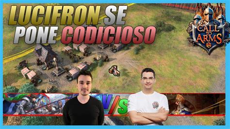 LUCIFRON Vs BEASTY La Gran Final Arranca Age Of Empires 4 Call To