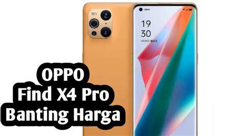 Awal Oppo Find X Pro Banting Harga