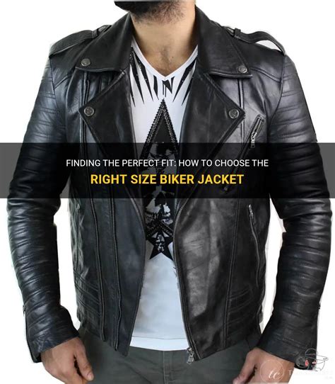 Finding The Perfect Fit How To Choose The Right Size Biker Jacket Shunvogue