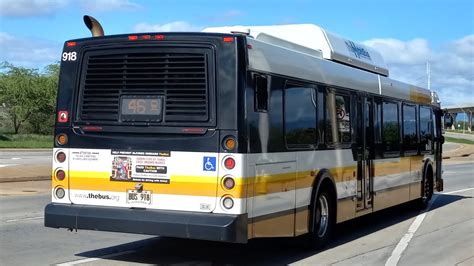 Thebus Honolulu Hi Route Keoneae Skyline Station Bus New