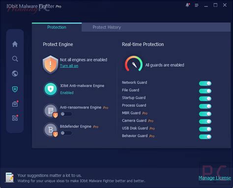 Iobit Malware Fighter 10 Pro License Key Free