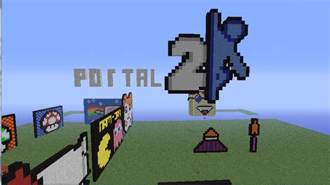 Portal 2 pixel art by Creepergoboom1 on DeviantArt