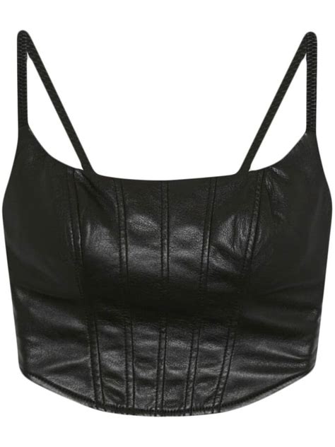 Jonathan Simkhai Standard Dune Corset Style Top Editorialist