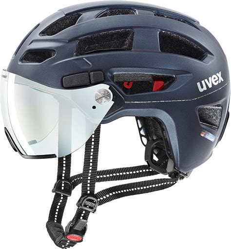 Uvex Finale Visor Vario Visier Fahrradhelm Deep Space Mat Sportkopf