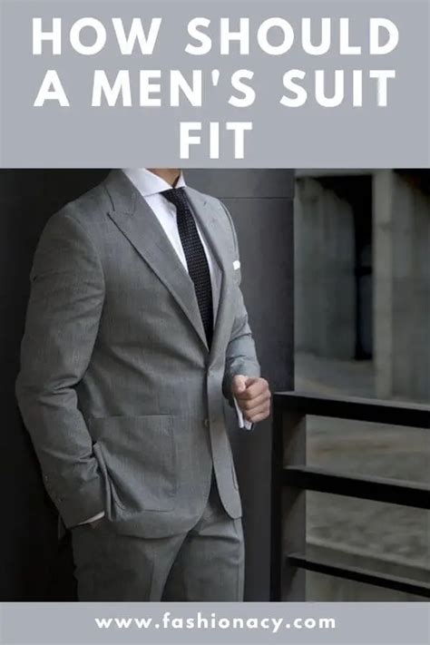 How Should a Men's Suit Fit