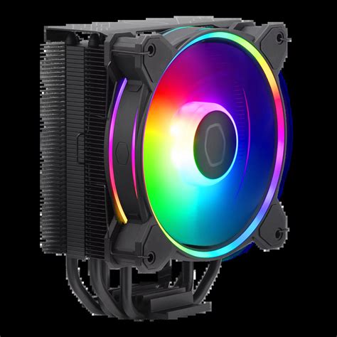 Cooler Master Hyper Halo Argb Black Cpu Air Cooler Bermor Techzone