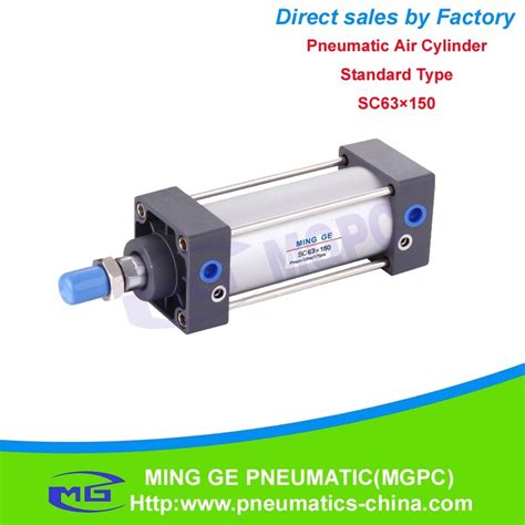 Standard Type Pneumatic Cylinder SC63 150 China Cylinder And