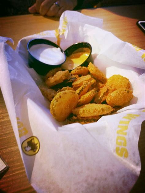 Fried Pickles In Cornmeal Batter Buffalo Wild Wings Buffalo Wild